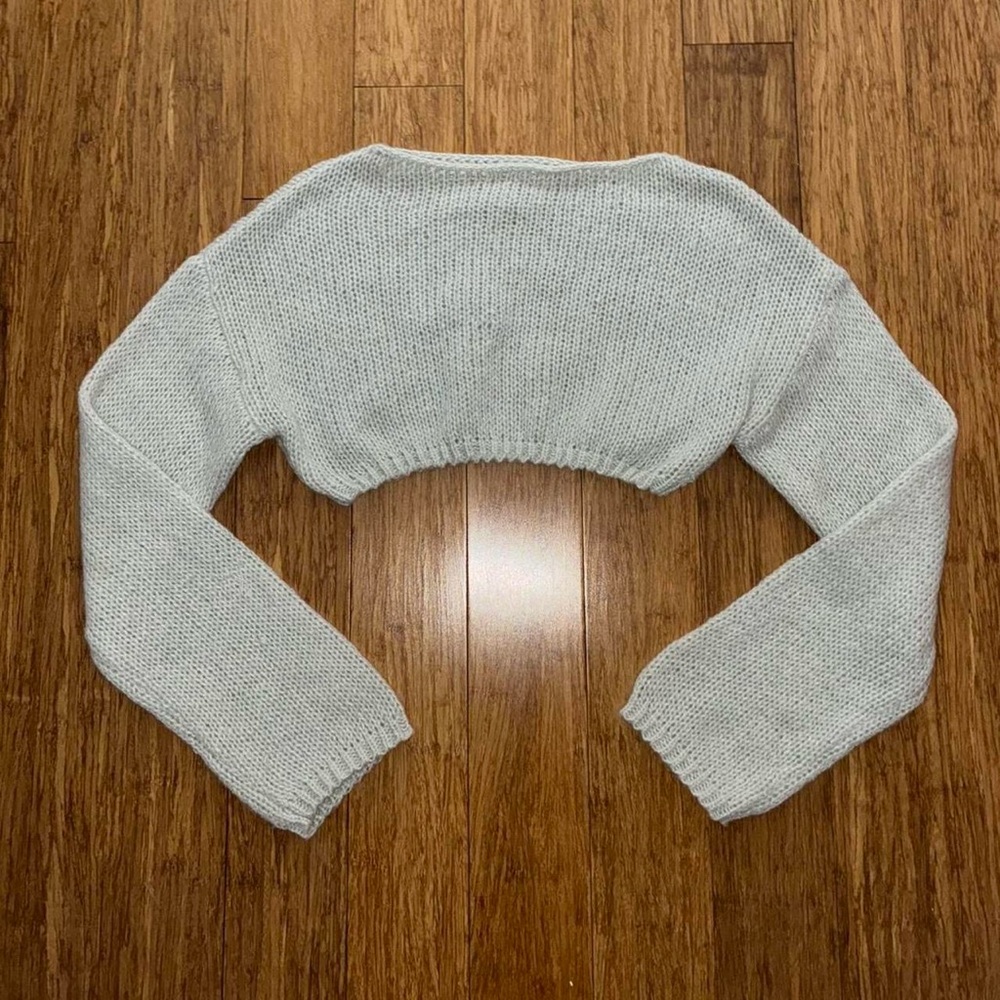 Cropped Sweater Top - Picture 3 of 3